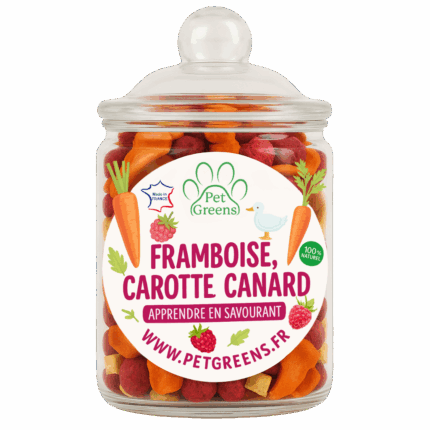 Mix de Friandises pour chiens Framboise, Carotte et Canard