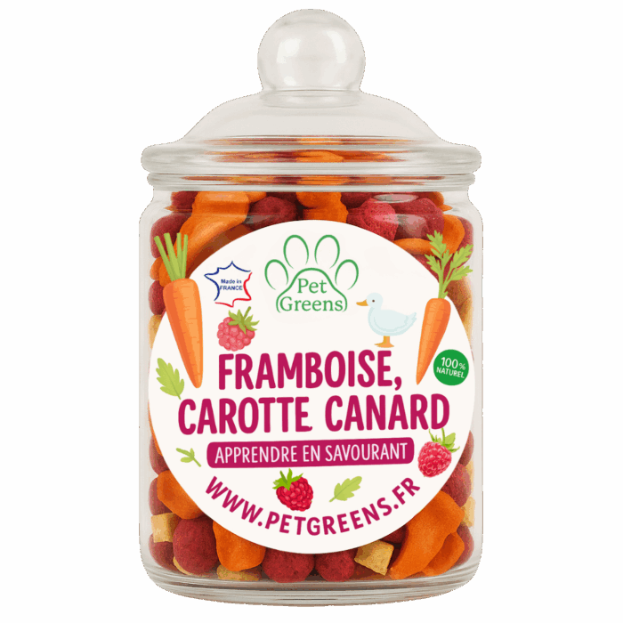 Mix de Friandises pour chiens Framboise, Carotte et Canard