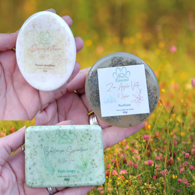 SHAMPOING SOLIDE NATUREL POUR CHIEN